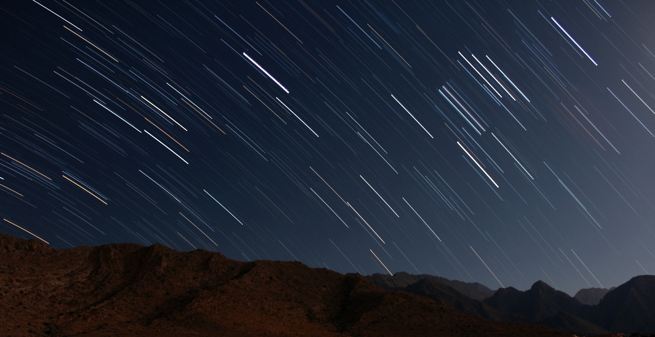 Sternschnuppennacht: Meteorregen am Himmel über Mainz zu sehen